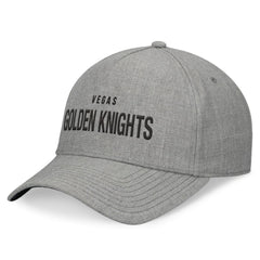 Vegas Golden Knights Fanatics Elements A-Frame Leather Strapback Hat