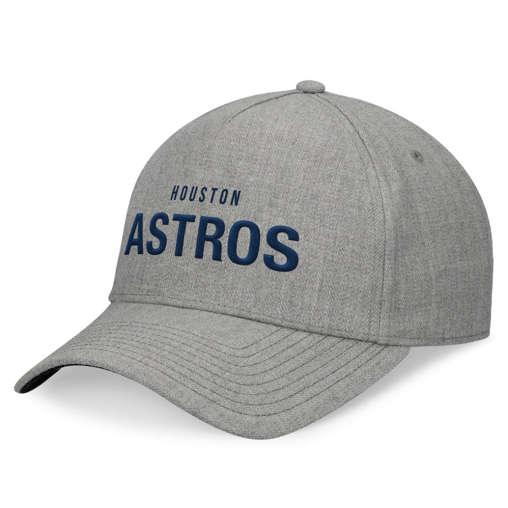 Houston Astros Elements A-Frame Structured Adjustable Hat - Heather Gray