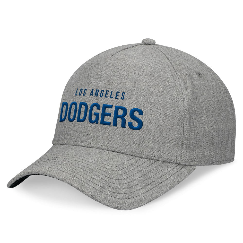 Los Angeles Dodgers Elements A-Frame Structured Adjustable Hat - Heather Gray