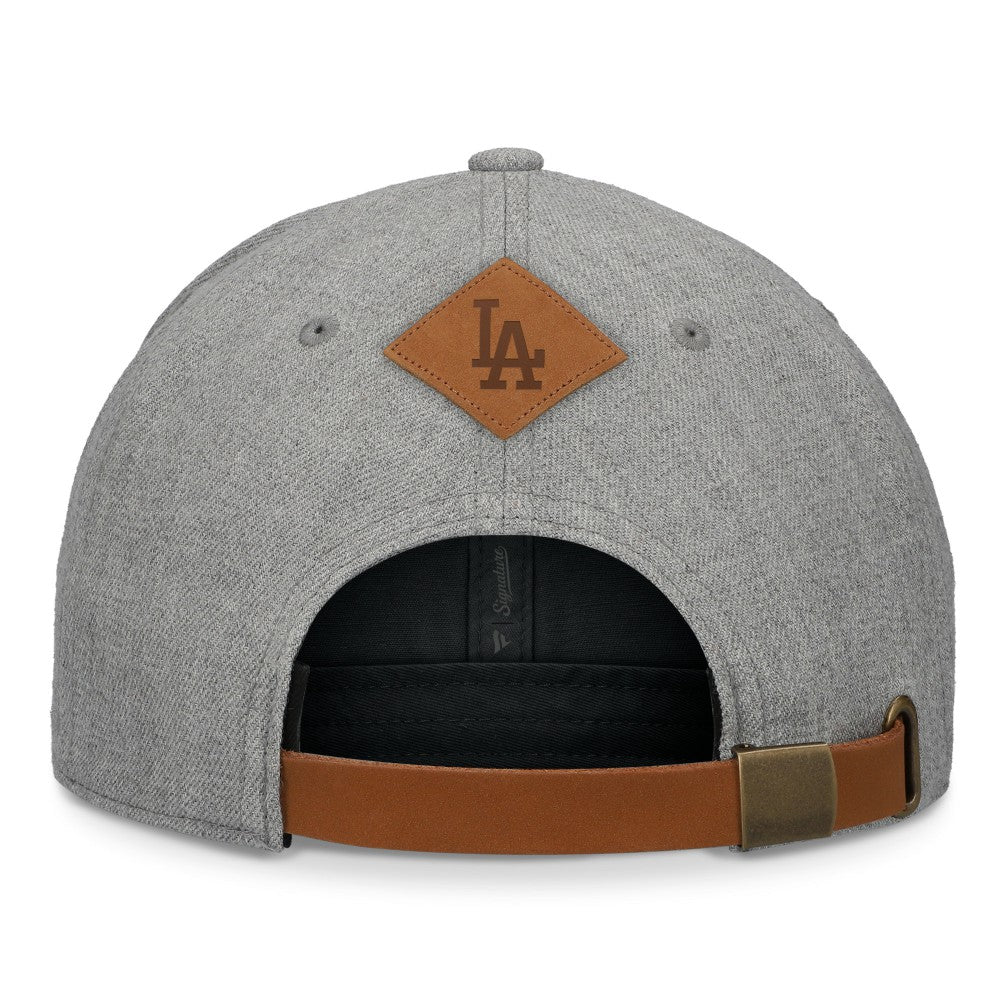 Los Angeles Dodgers Elements A-Frame Structured Adjustable Hat - Heather Gray