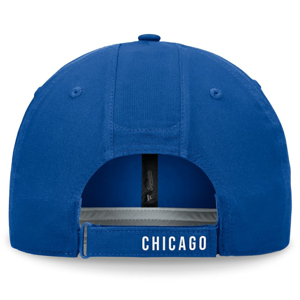 Chicago Cubs Front Office Ripstop Unstructured Adjustable Hat - Royal