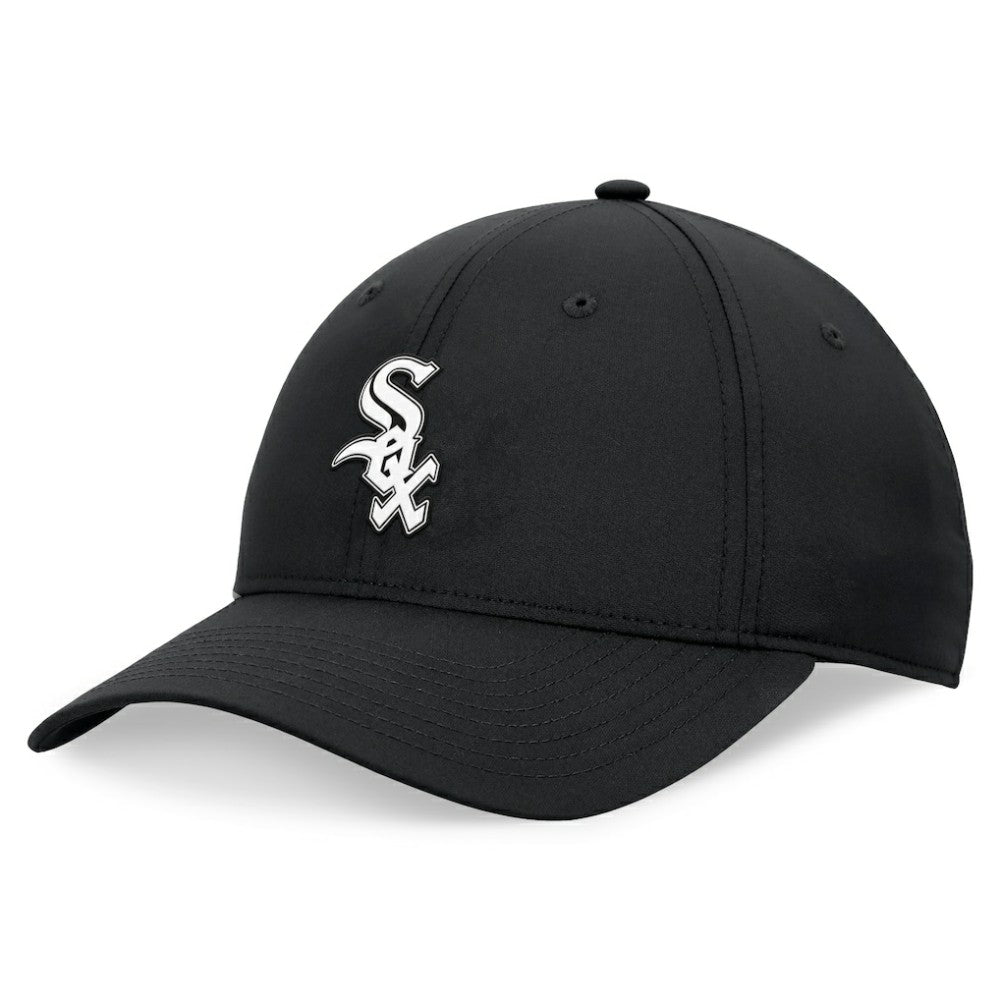 Chicago White Sox Front Office Ripstop Unstructured Adjustable Hat - Black