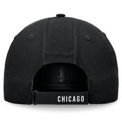 Chicago White Sox Front Office Ripstop Unstructured Adjustable Hat - Black