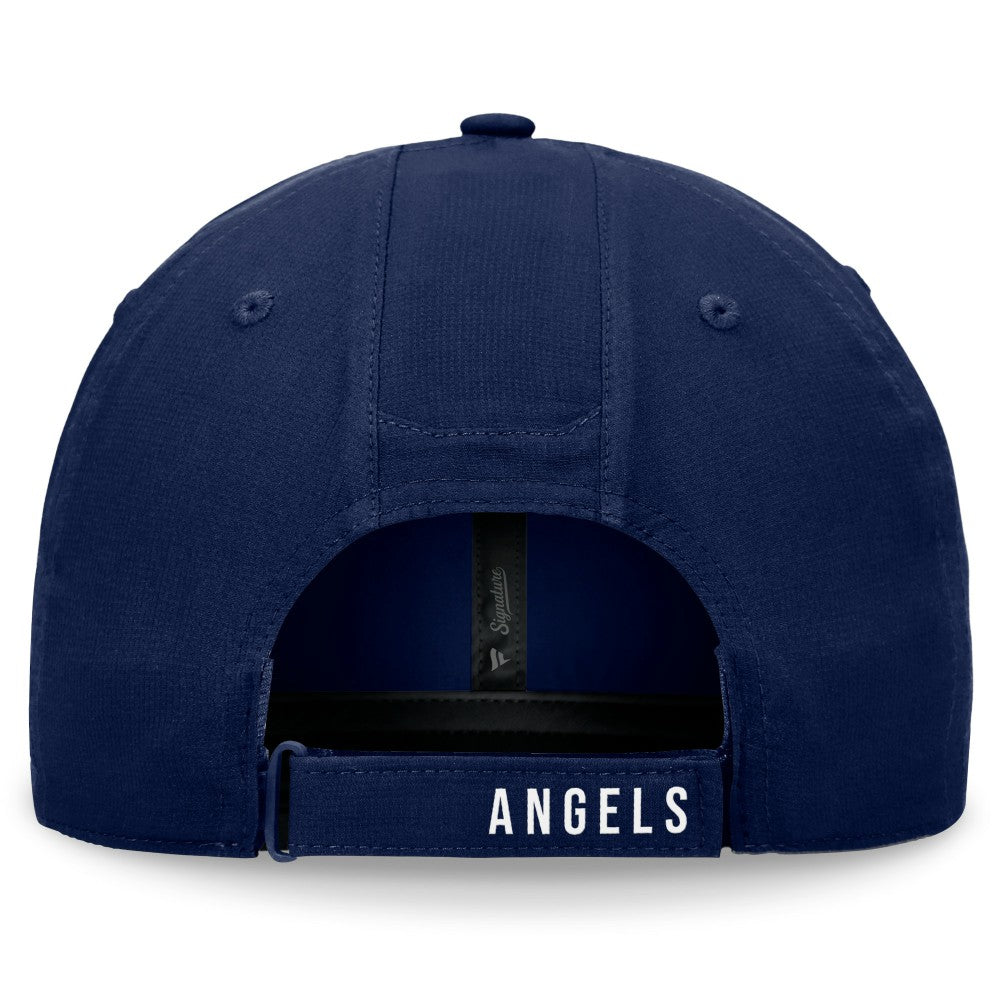 Los Angeles Angels Front Office Ripstop Unstructured Adjustable Hat - Navy
