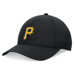 Pittsburgh Pirates Front Office Ripstop Unstructured Adjustable Hat - Black