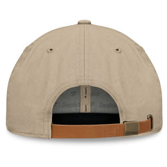 Los Angeles Dodgers Elements Microsanded Unstructured Adjustable Hat - Khaki