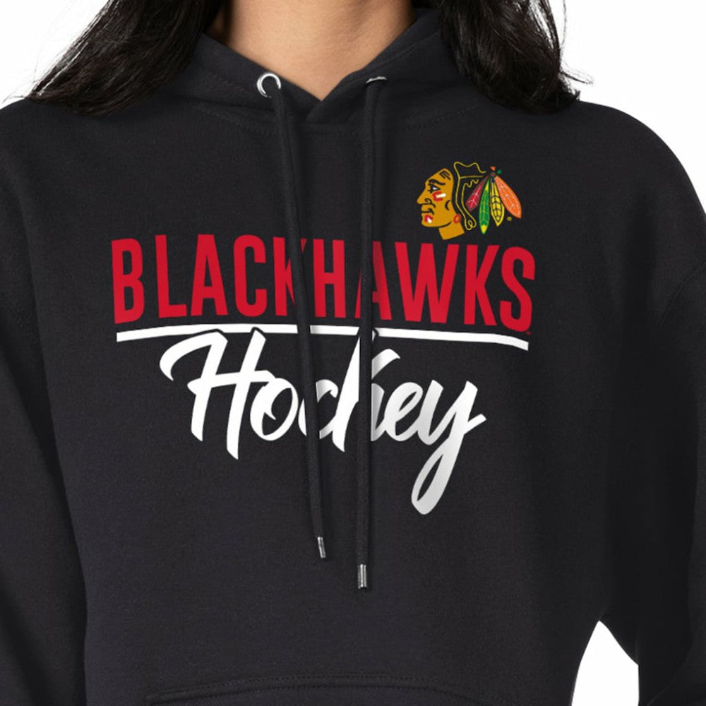 Chicago Blackhawks G-III 4Her by Carl Banks Women's Team Sport Tri-Blend Fleece Hoodie