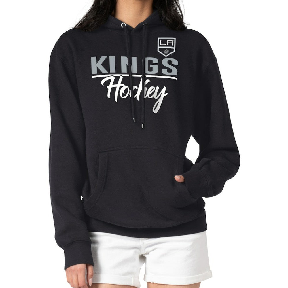 Los Angeles Kings G-III 4Her by Carl Banks Women's Team Sport Tri-Blend Fleece Hoodie