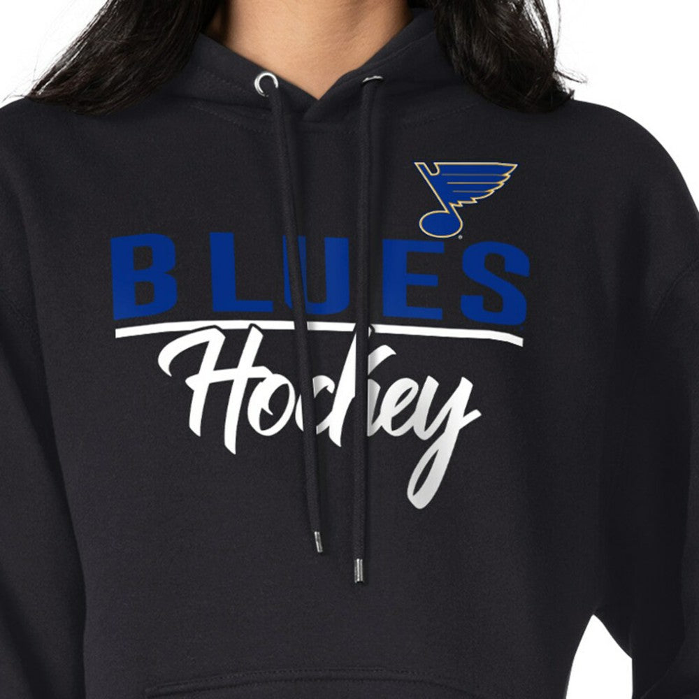 St. Louis Blues G-III 4Her by Carl Banks Women's Team Sport Tri-Blend Fleece Hoodie