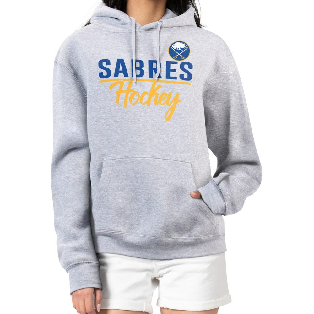 Buffalo Sabres G-III 4Her by Carl Banks Women's Team Sport Tri-Blend Fleece Hoodie