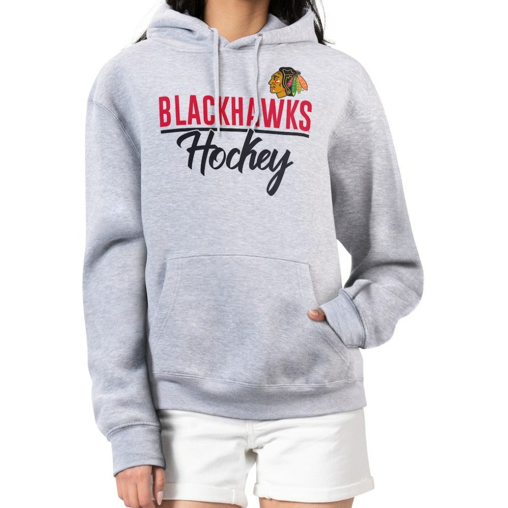 Chicago Blackhawks G-III 4Her by Carl Banks Women's Team Sport Tri-Blend Fleece Hoodie