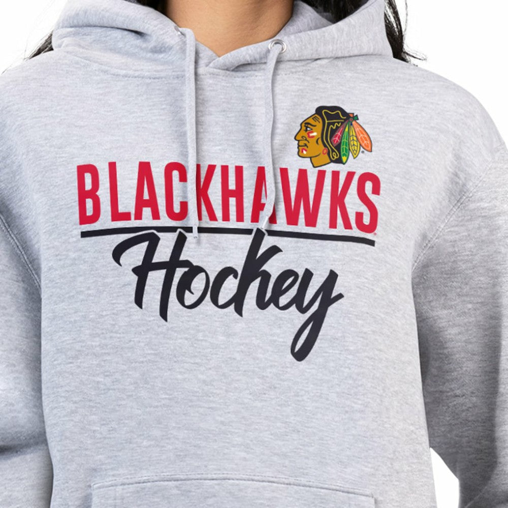 Chicago Blackhawks G-III 4Her by Carl Banks Women's Team Sport Tri-Blend Fleece Hoodie