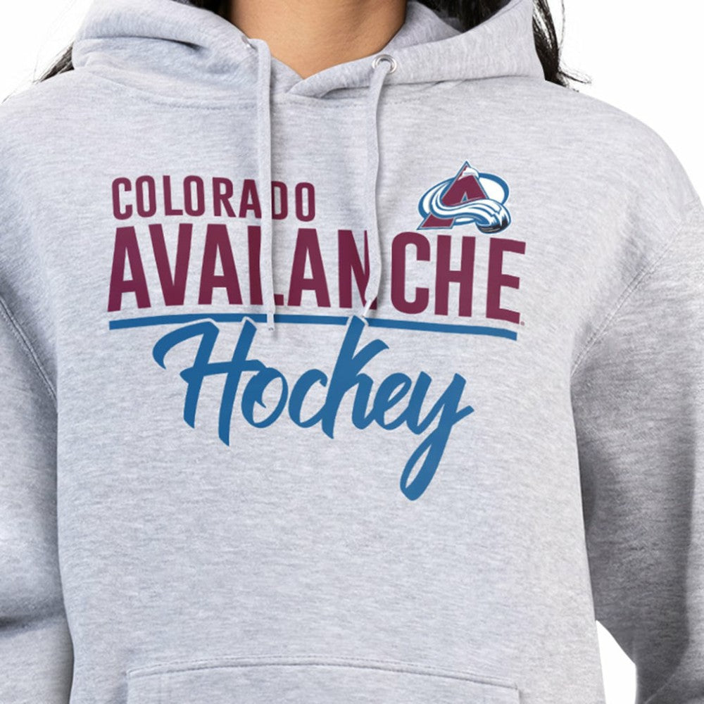 Colorado Avalanche G-III 4Her by Carl Banks Women's Team Sport Tri-Blend Fleece Hoodie
