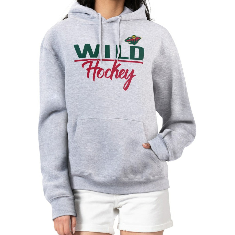 Minnesota Wild G-III 4Her by Carl Banks Women's Team Sport Tri-Blend Fleece Hoodie
