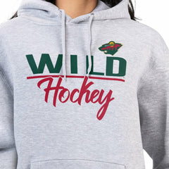 Minnesota Wild G-III 4Her by Carl Banks Women's Team Sport Tri-Blend Fleece Hoodie