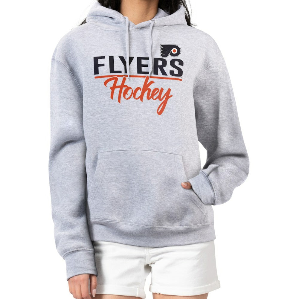 Philadelphia Flyers G-III 4Her by Carl Banks Women's Team Sport Tri-Blend Fleece Hoodie