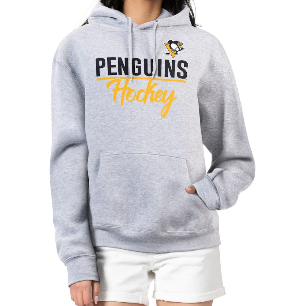 Pittsburgh Penguins G-III 4Her by Carl Banks Women's Team Sport Tri-Blend Fleece Hoodie