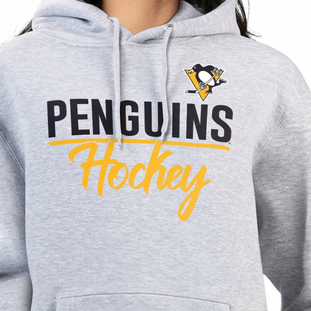 Pittsburgh Penguins G-III 4Her by Carl Banks Women's Team Sport Tri-Blend Fleece Hoodie