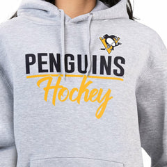 Pittsburgh Penguins G-III 4Her by Carl Banks Women's Team Sport Tri-Blend Fleece Hoodie