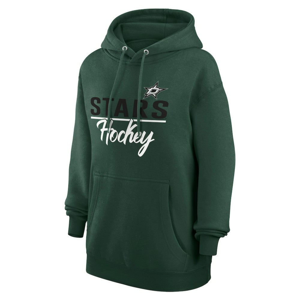 Dallas Stars G-III 4Her by Carl Banks Women's Team Sport Tri-Blend Fleece Hoodie