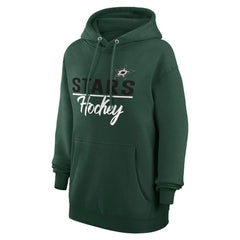 Dallas Stars G-III 4Her by Carl Banks Women's Team Sport Tri-Blend Fleece Hoodie