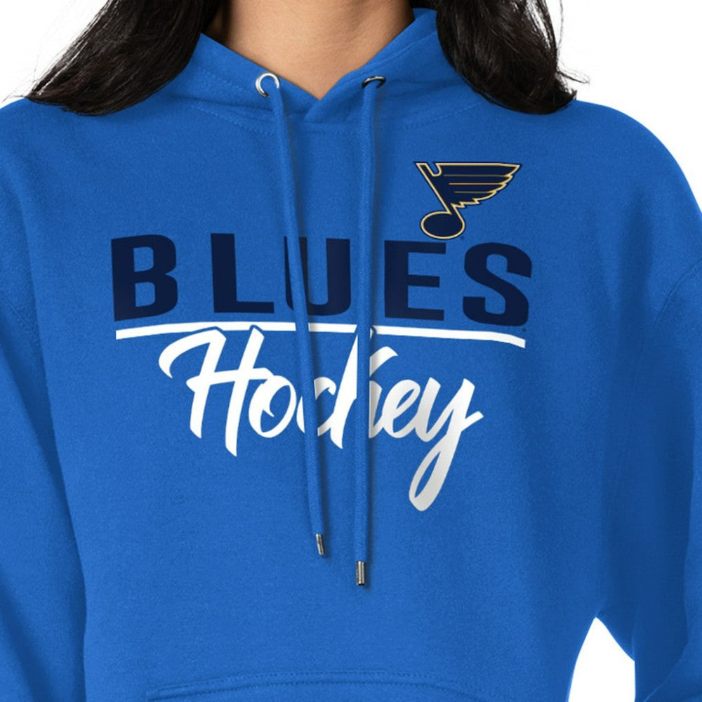 St. Louis Blues G-III 4Her by Carl Banks Women's Team Sport Tri-Blend Fleece Hoodie