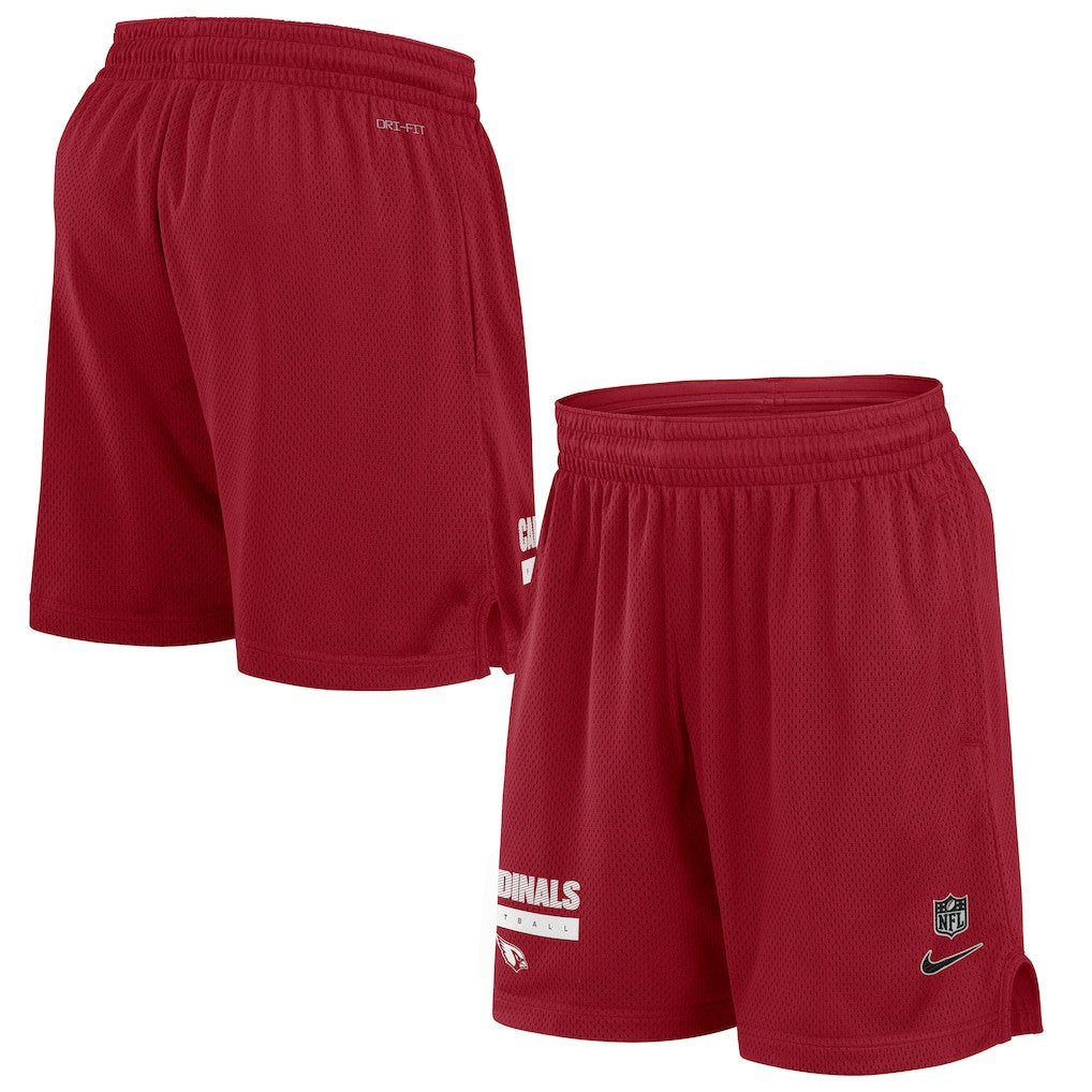 NFL Arizona Cardinals 2024 Sideline Performance Mesh Shorts