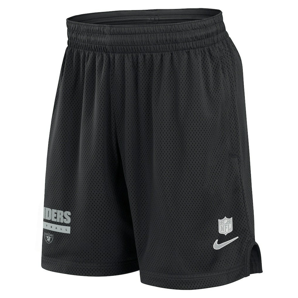 NFL Las Vegas Raiders 2024 Sideline Performance Mesh Shorts