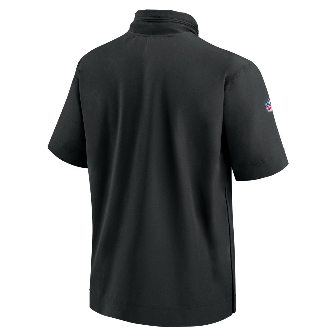 NFL New York Jets 2024 Sideline Coach Short Sleeve Half-Zip Hoodie Jacket