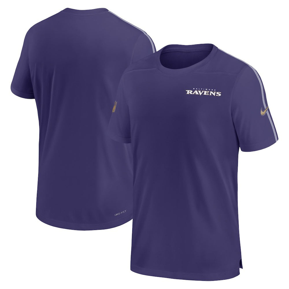 NFL Baltimore Ravens 2024 Sideline Coach UV Performance T-Shirt
