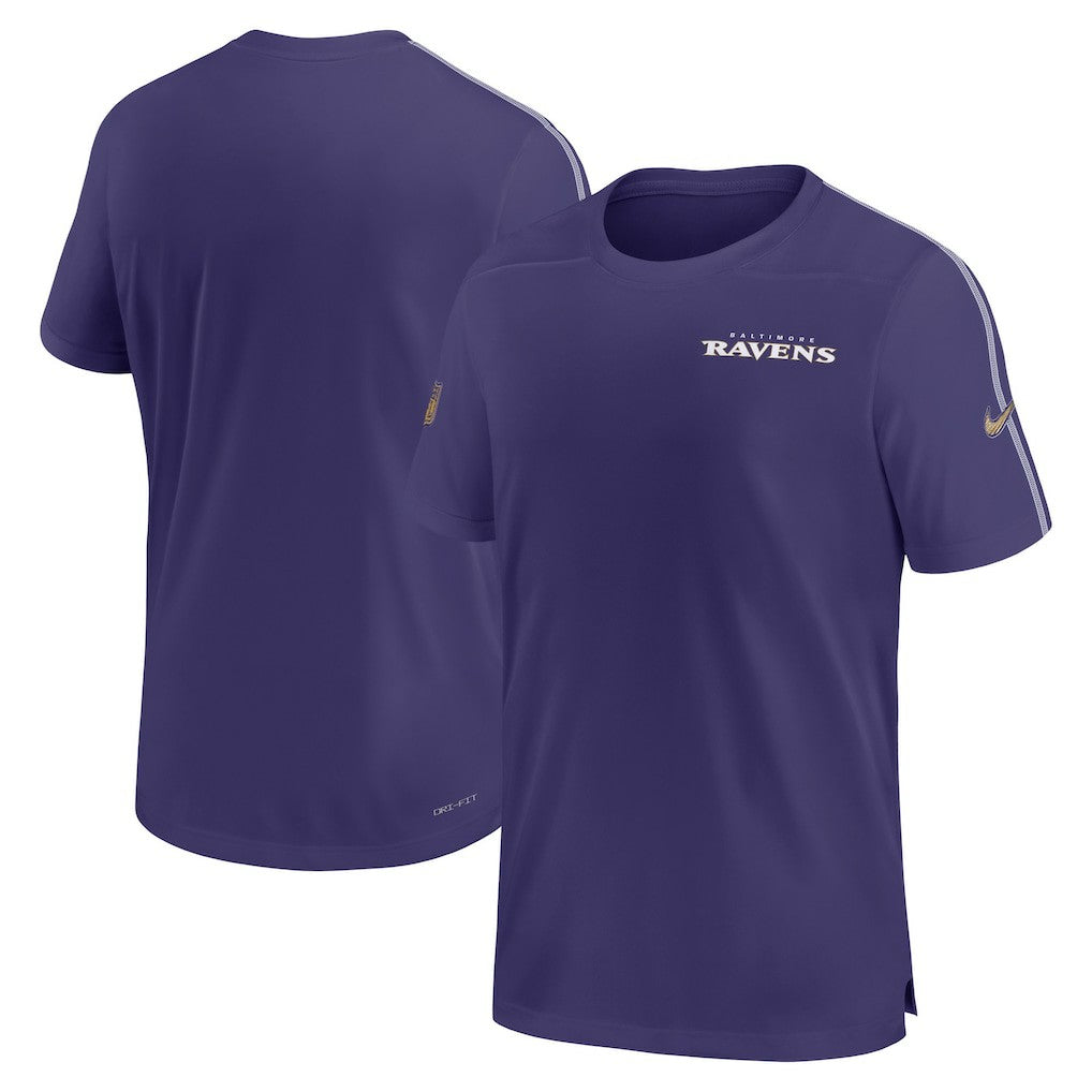 NFL Baltimore Ravens 2024 Sideline Coach UV Performance T-Shirt