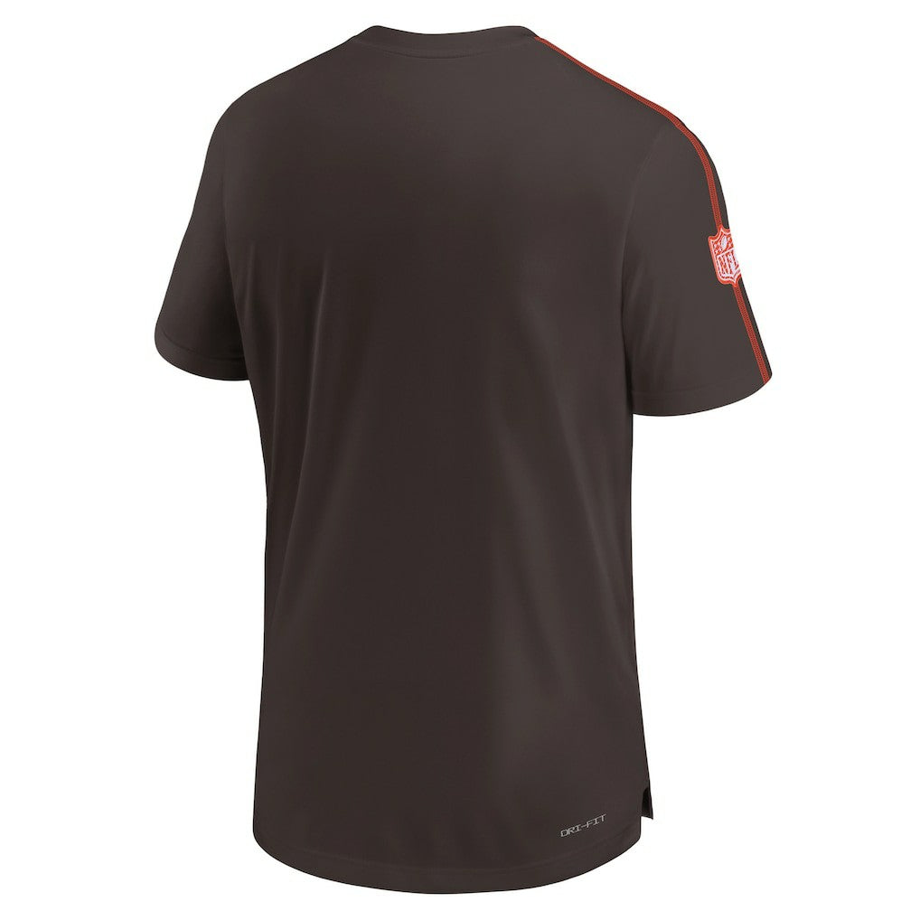 NFL Cleveland Browns 2024 Sideline Coach UV Performance T-Shirt
