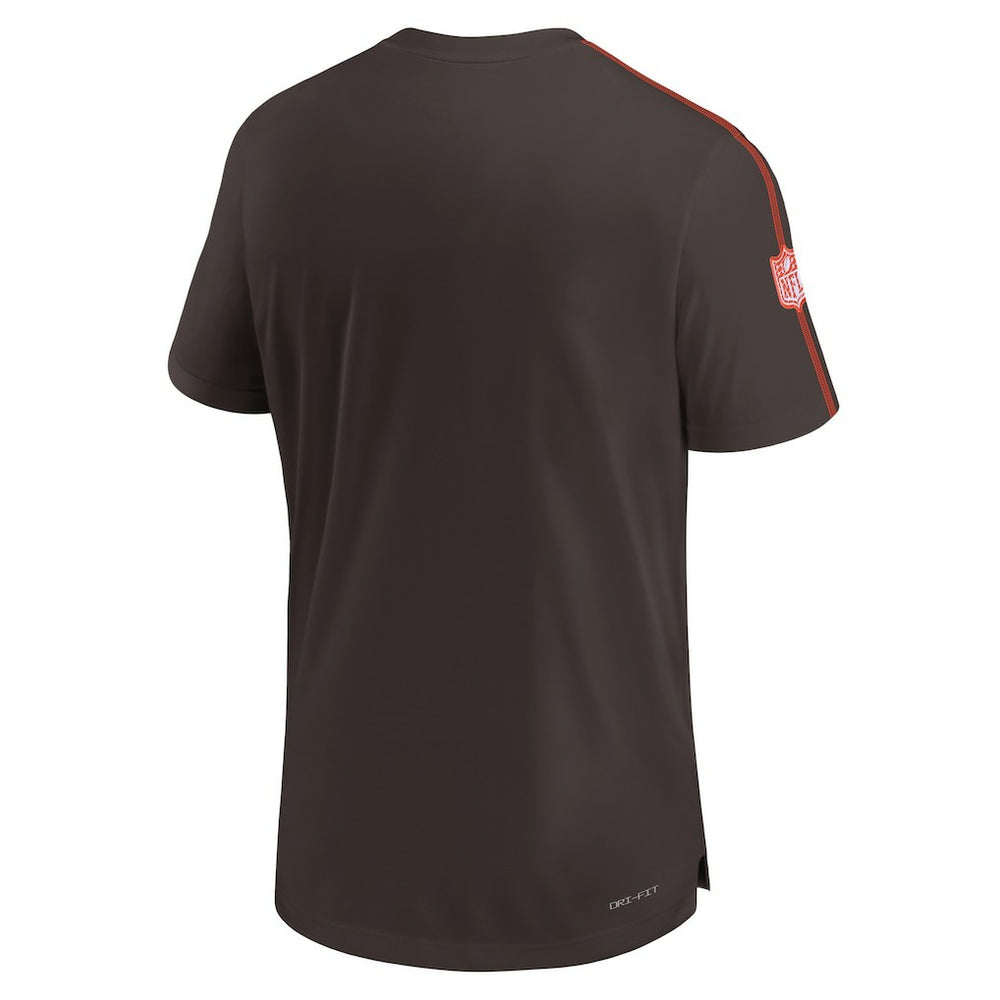 NFL Cleveland Browns 2024 Sideline Coach UV Performance T-Shirt