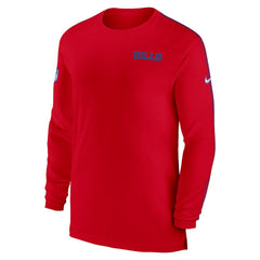 NFL Buffalo Bills Sideline Coach UV Performance Long Sleeve T-Shirt