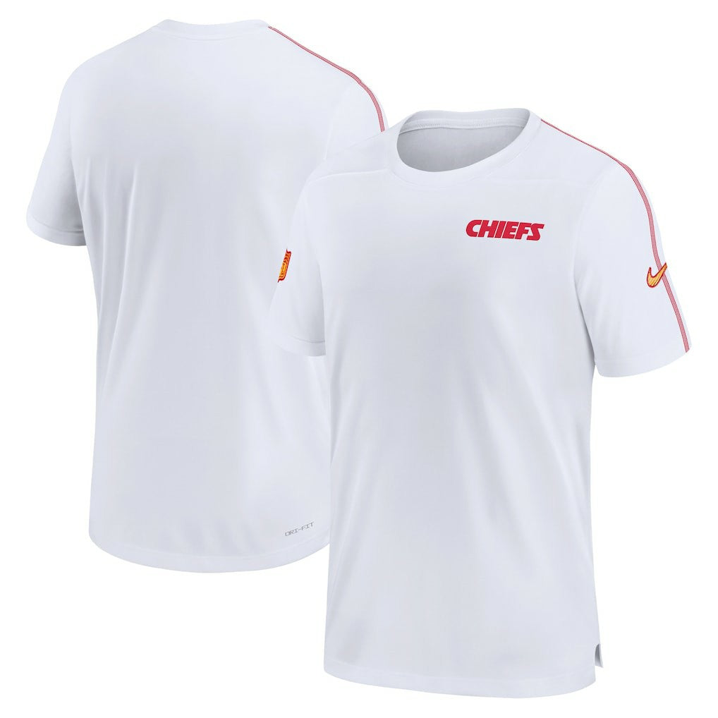 NFL Kansas City Chiefs 2024 Sideline Coach UV Performance T-Shirt