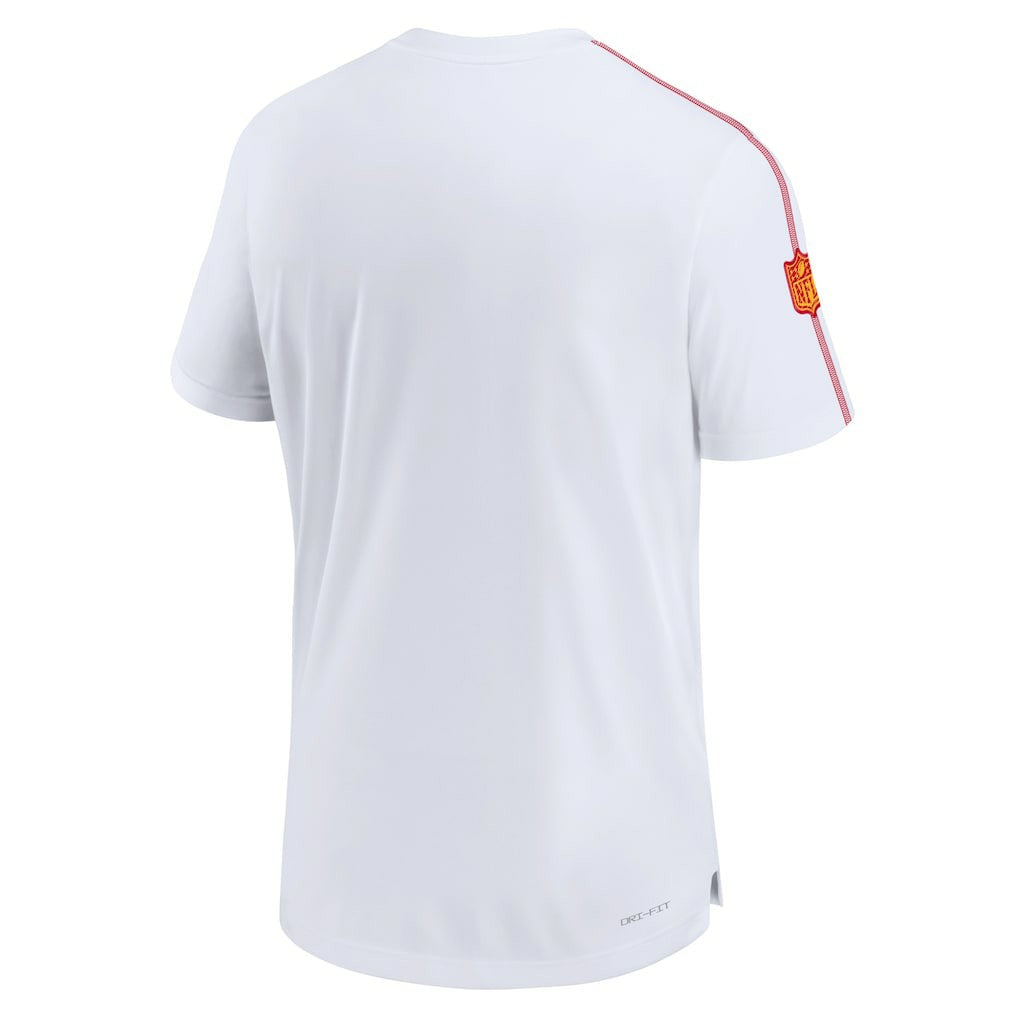 NFL Kansas City Chiefs 2024 Sideline Coach UV Performance T-Shirt