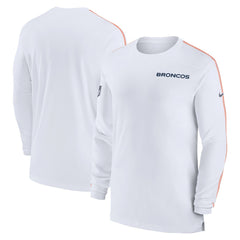NFL Denver Broncos Sideline Coach UV Performance Long Sleeve T-Shirt