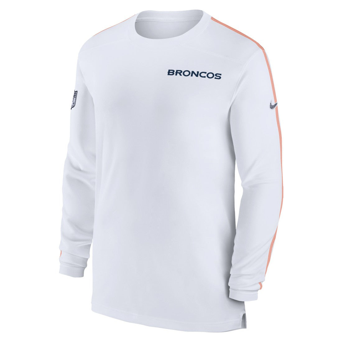 NFL Denver Broncos Sideline Coach UV Performance Long Sleeve T-Shirt