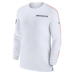 NFL Denver Broncos Sideline Coach UV Performance Long Sleeve T-Shirt
