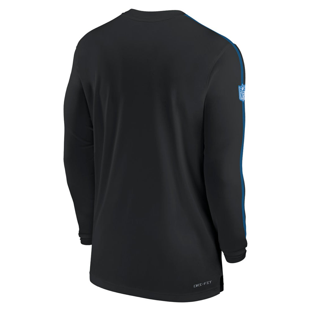 NFL Detroit Lions Sideline Coach UV Performance Long Sleeve T-Shirt