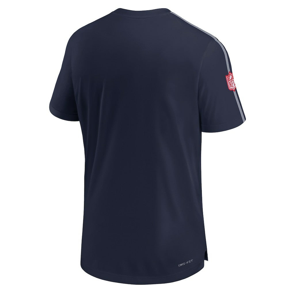 NFL New England Patriots 2024 Sideline Coach UV Performance T-Shirt