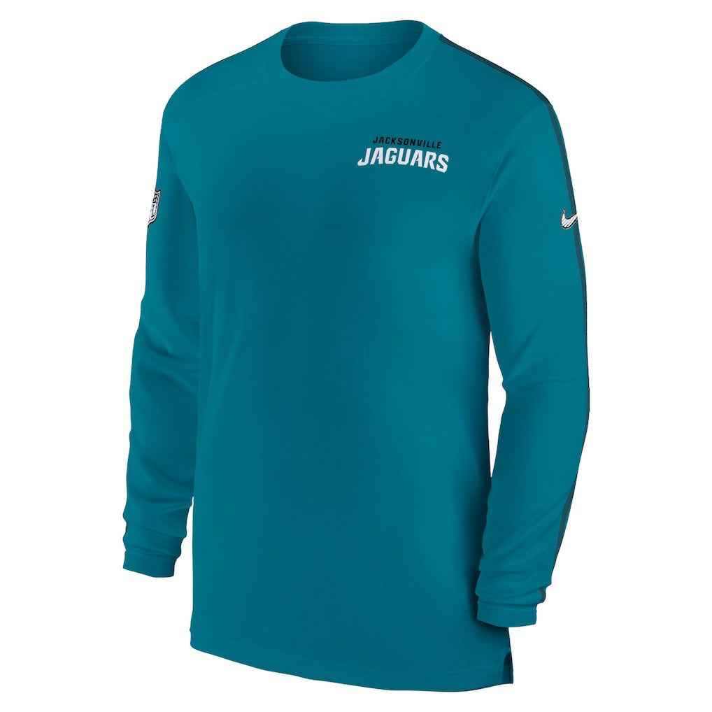 NFL Jacksonville Jaguars Sideline Coach UV Performance Long Sleeve T-Shirt