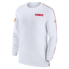 NFL Kansas City Chiefs Sideline Coach UV Performance Long Sleeve T-Shirt