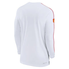 NFL Kansas City Chiefs Sideline Coach UV Performance Long Sleeve T-Shirt
