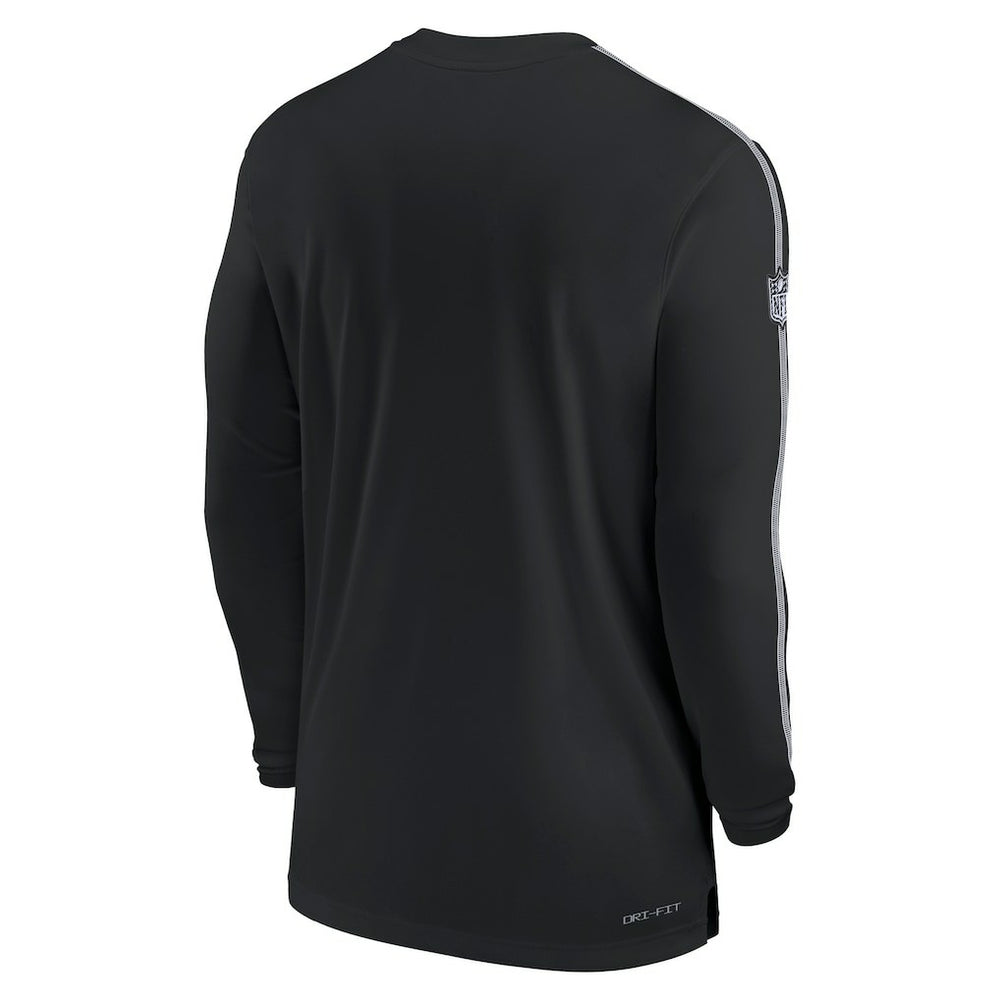 NFL Philadelphia Eagles Sideline Coach UV Performance Long Sleeve T-Shirt