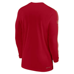 NFL San Francisco 49ers Sideline Coach UV Performance Long Sleeve T-Shirt
