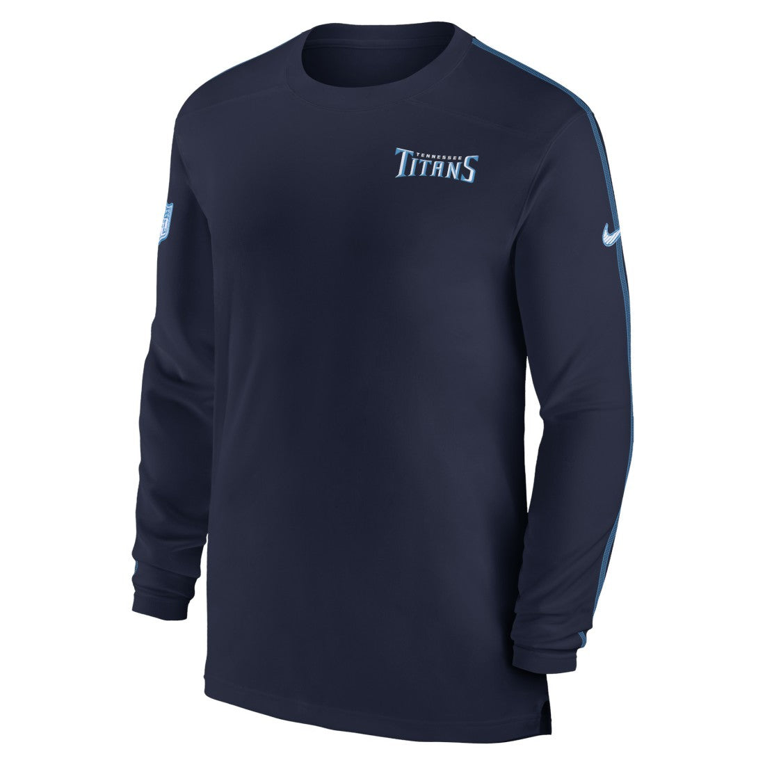 NFL Tennessee Titans Sideline Coach UV Performance Long Sleeve T-Shirt