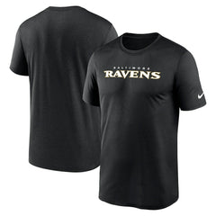 NFL Baltimore Ravens Primetime Legend Wordmark Performance T-Shirt