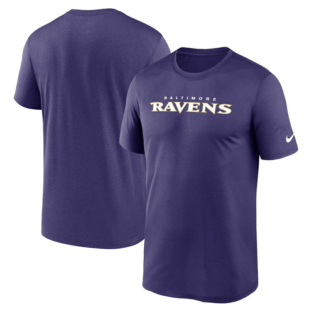 NFL Baltimore Ravens Primetime Legend Wordmark Performance T-Shirt