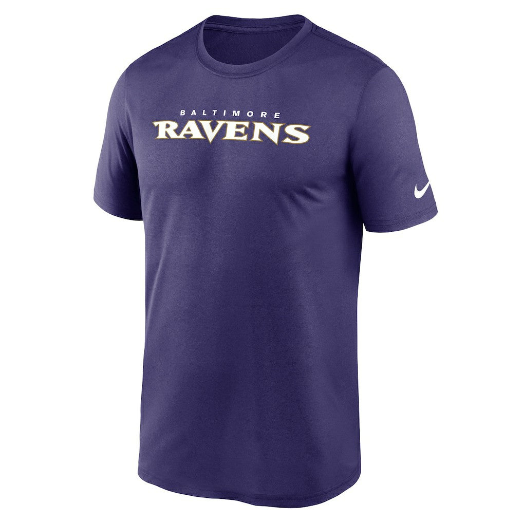 NFL Baltimore Ravens Primetime Legend Wordmark Performance T-Shirt